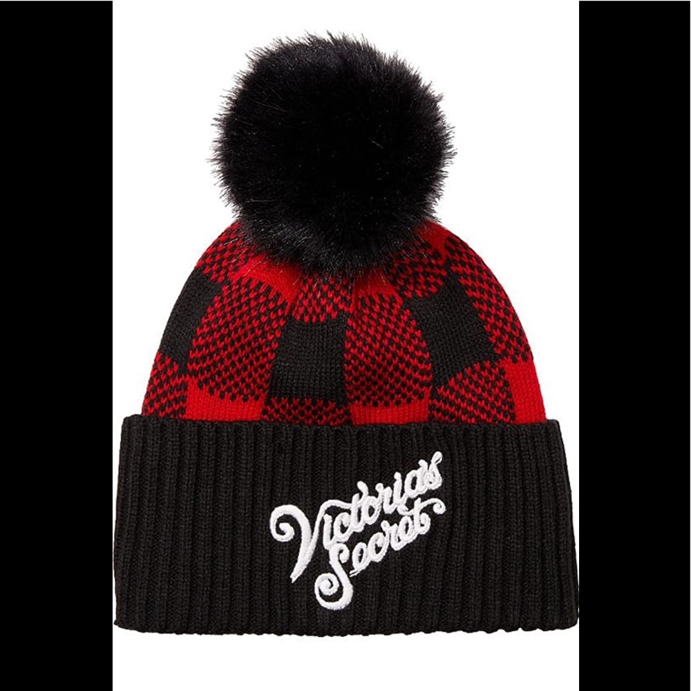 BRAND NEW! VICTORIA’S SECRET POM POM HAT
